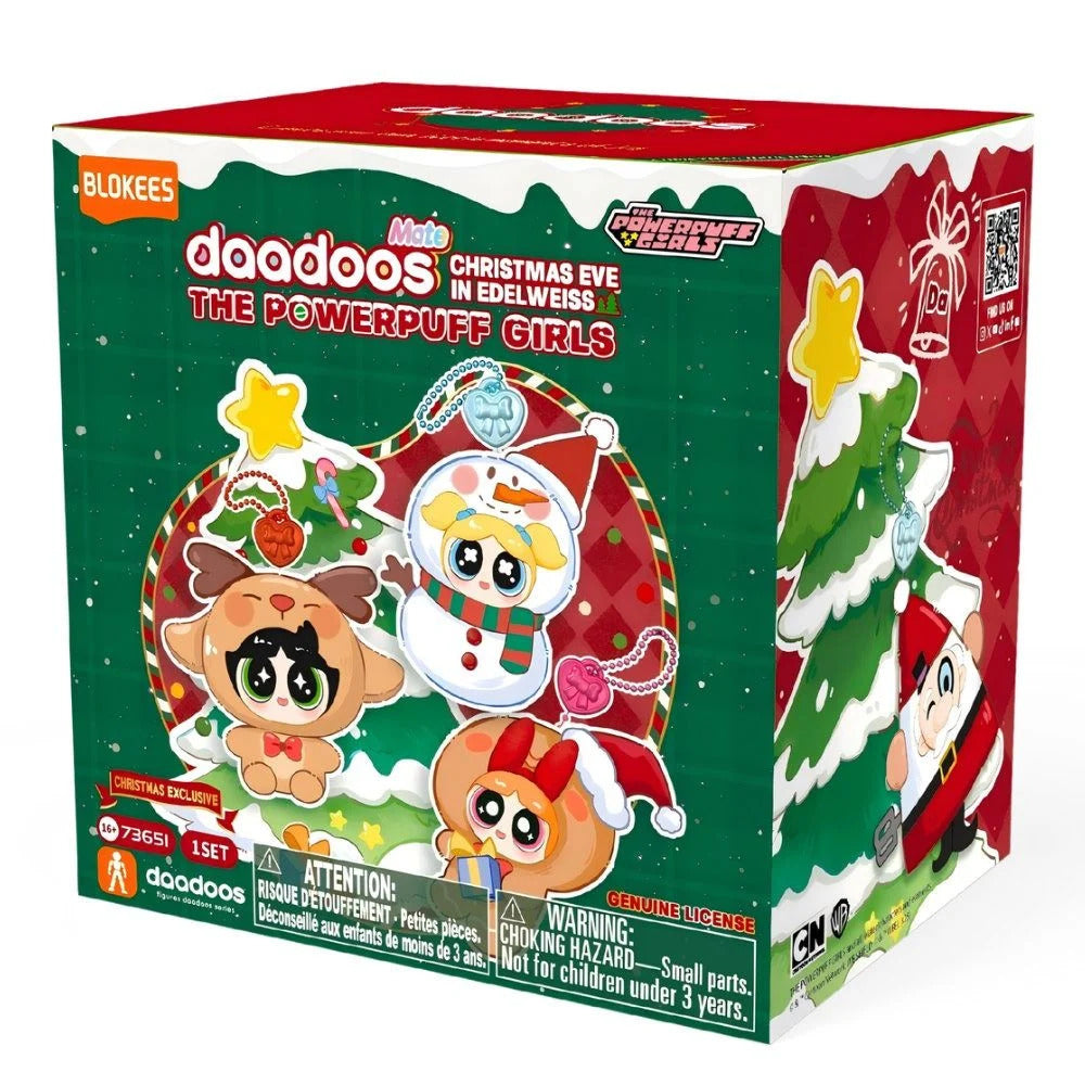 [BOX販売]パワーパフガールズ ダードゥーズ MATE01 スノーフレークホロウのクリスマスイブ 73651 -6個入りBOX-