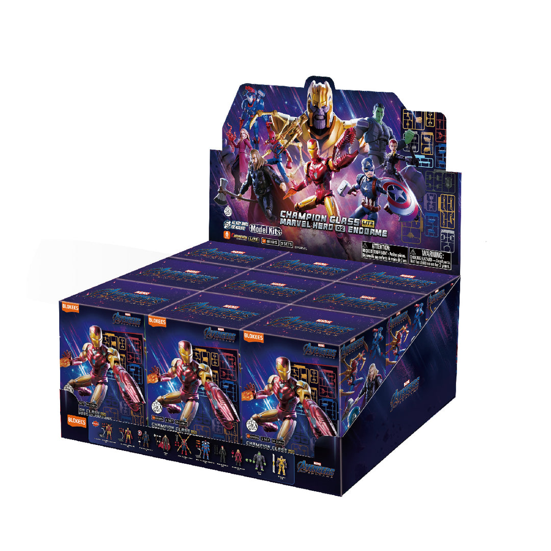 [BOX販売]マーベルヒーローChampion Class Lite 02 81185 -9個入りBOX-