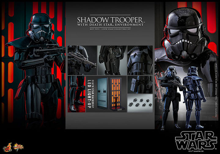 ムービー・マスターピース シャドウトルーパー(デス・スターのバックボード付き) 1/6スケール