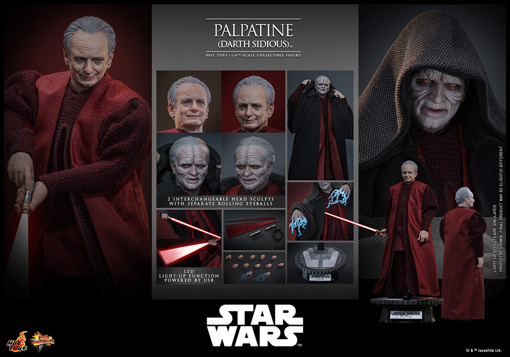 ムービー・マスターピース パルパティーン（ダース・シディアス） 1/6スケール