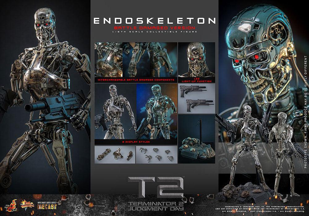 ムービー・マスターピース DIECAST エンドスケルトン（バトルダメージ） 1/6スケール