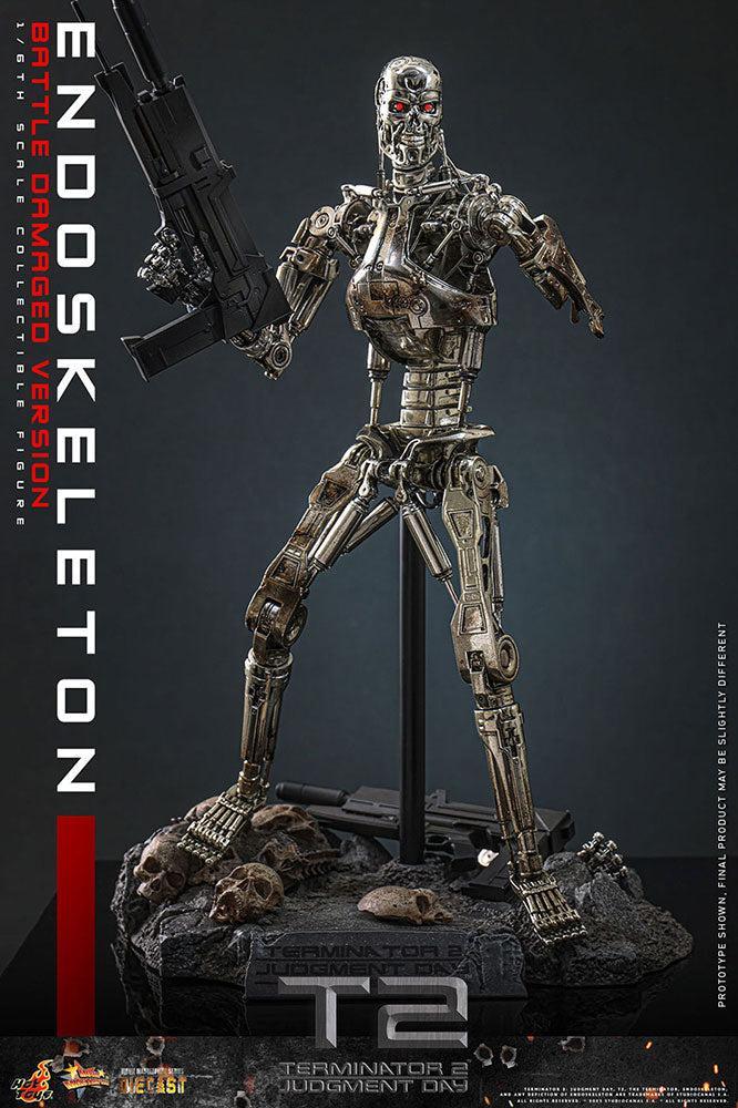 ムービー・マスターピース DIECAST エンドスケルトン（バトルダメージ） 1/6スケール
