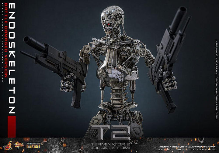 ムービー・マスターピース DIECAST エンドスケルトン（バトルダメージ） 1/6スケール