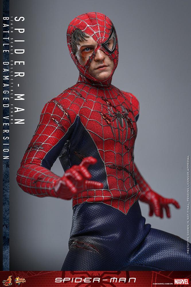 ムービー・マスターピース スパイダーマン（バトルダメージ版） 1/6スケール