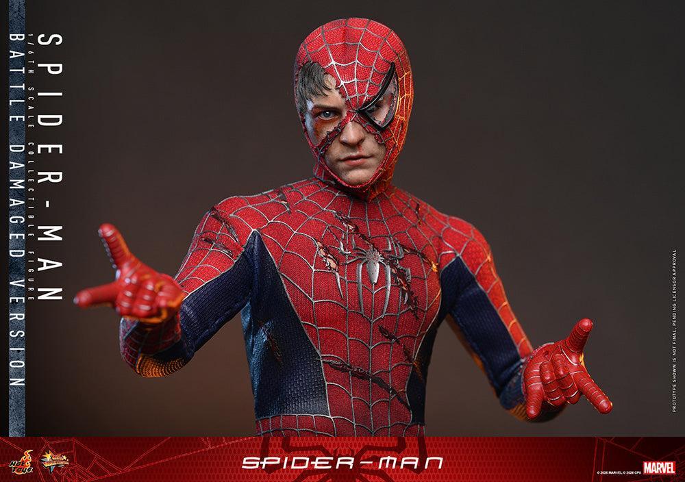 ムービー・マスターピース スパイダーマン（バトルダメージ版） 1/6スケール