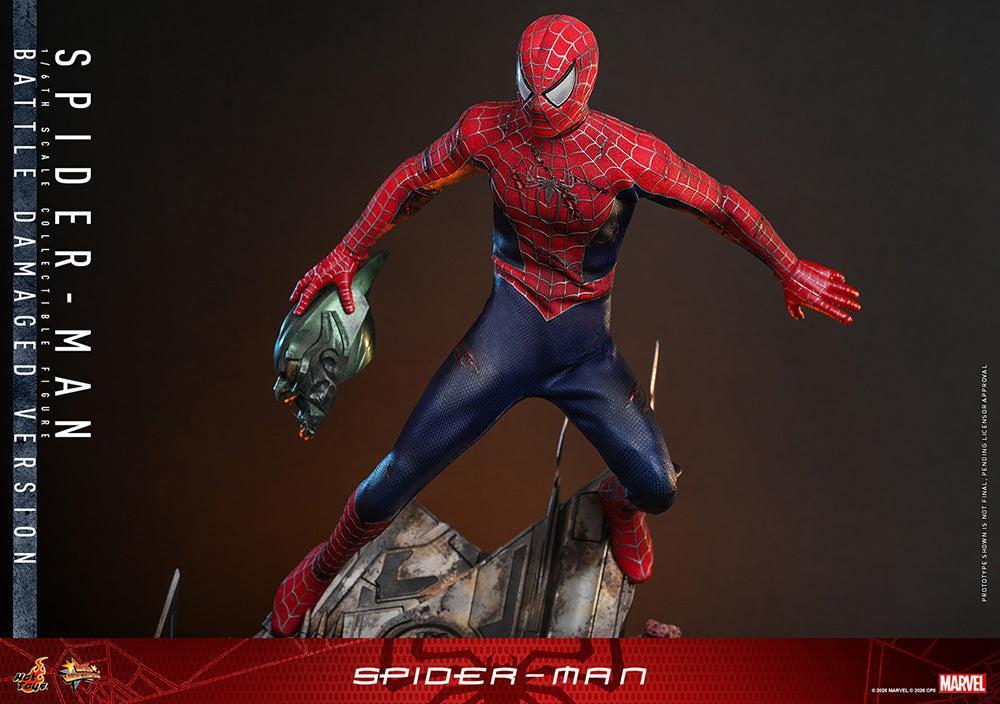 ムービー・マスターピース スパイダーマン（バトルダメージ版） 1/6スケール