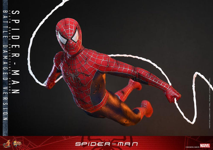 ムービー・マスターピース スパイダーマン（バトルダメージ版） 1/6スケール