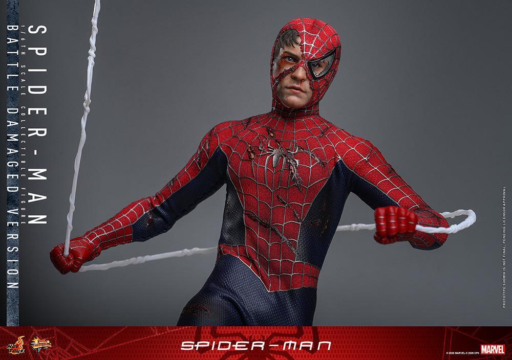 ムービー・マスターピース スパイダーマン（バトルダメージ版） 1/6スケール