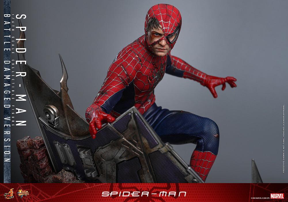 ムービー・マスターピース スパイダーマン（バトルダメージ版） 1/6スケール