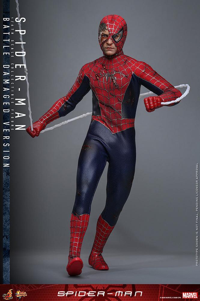 ムービー・マスターピース スパイダーマン（バトルダメージ版） 1/6スケール