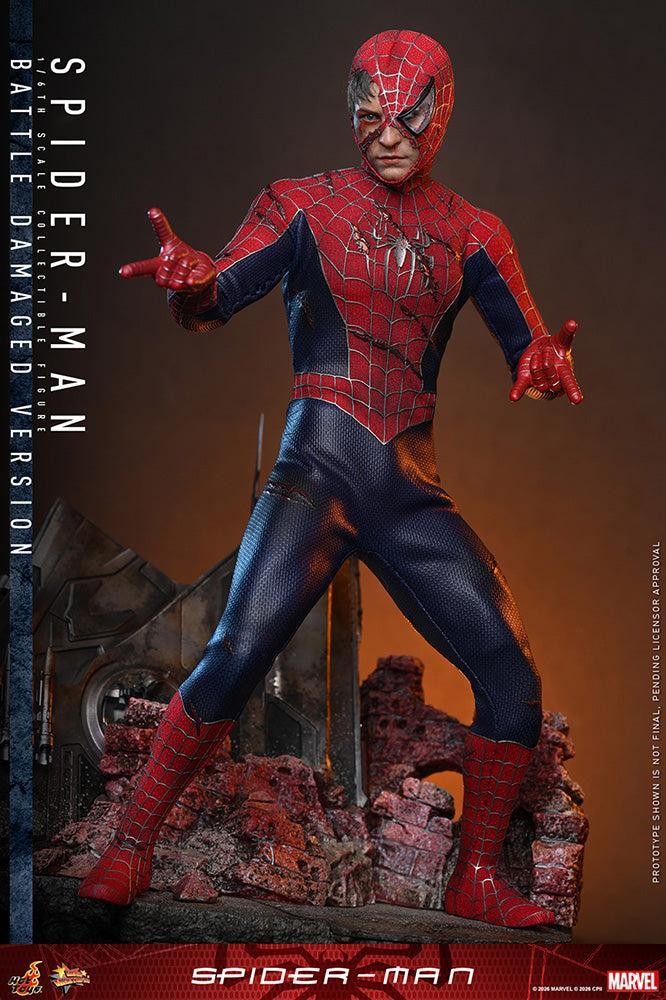 ムービー・マスターピース スパイダーマン（バトルダメージ版） 1/6スケール