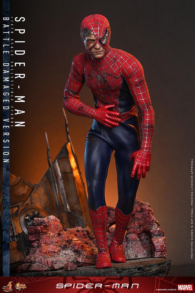 ムービー・マスターピース スパイダーマン（バトルダメージ版） 1/6スケール