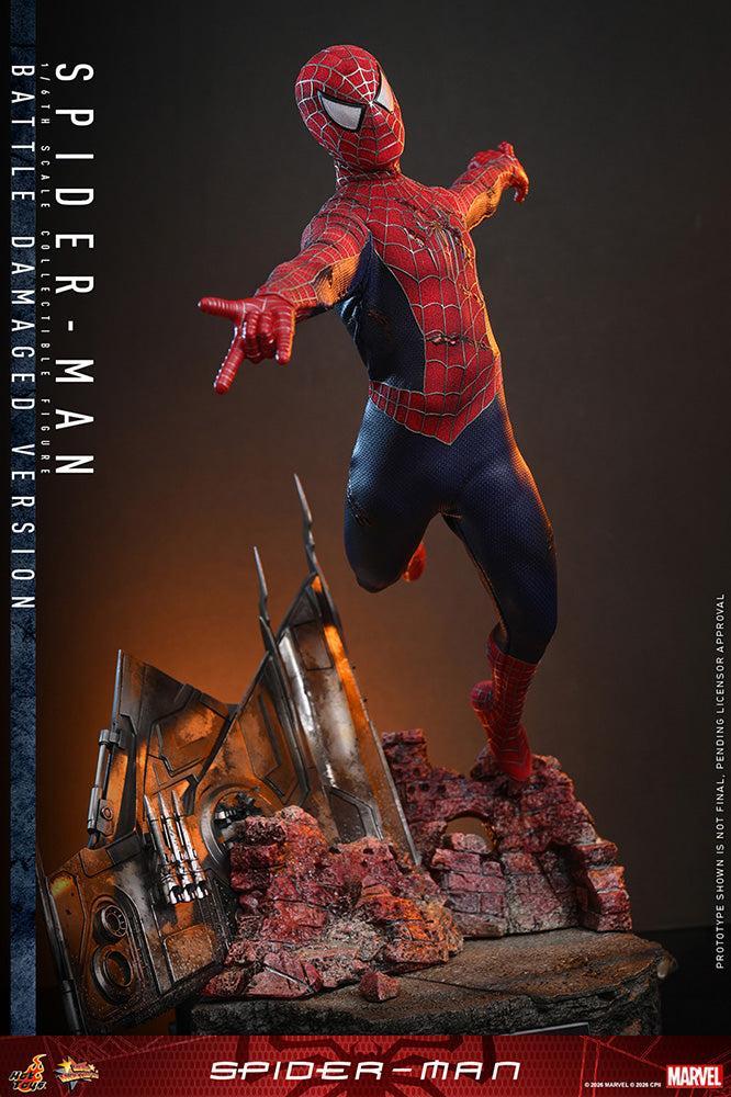 ムービー・マスターピース スパイダーマン（バトルダメージ版） 1/6スケール