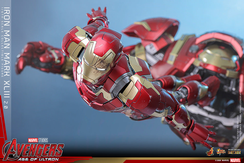 ムービー・マスターピース DIECAST アイアンマン・マーク43（2.0版） 1/6スケール