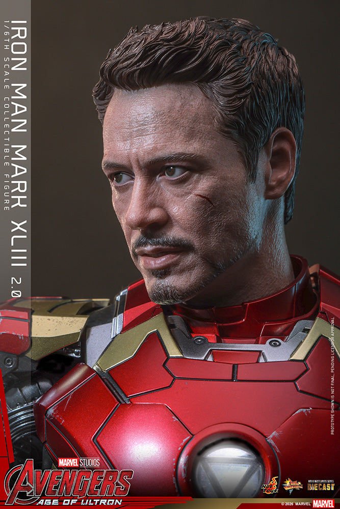 ムービー・マスターピース DIECAST アイアンマン・マーク43（2.0版） 1