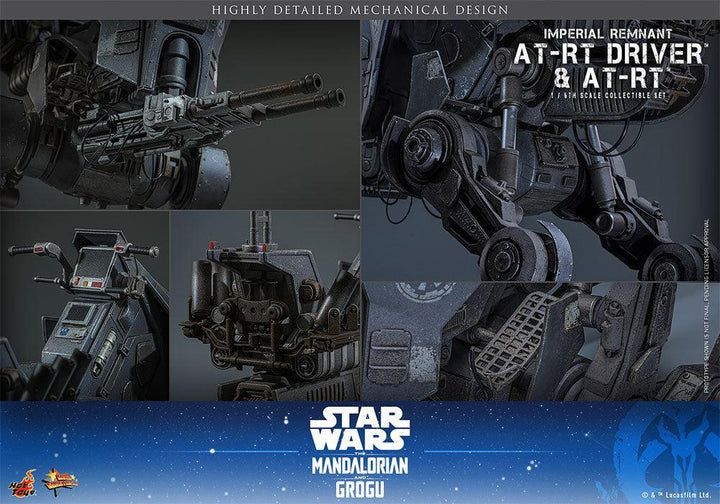 ムービー・マスターピース インペリアル・レムナント AT-RTドライバー＆AT-RT 1/6スケール