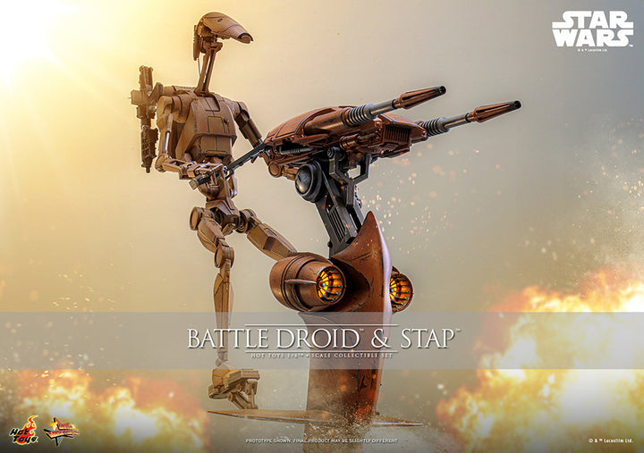 ムービー・マスターピース バトル・ドロイド＆STAP 1/6スケール