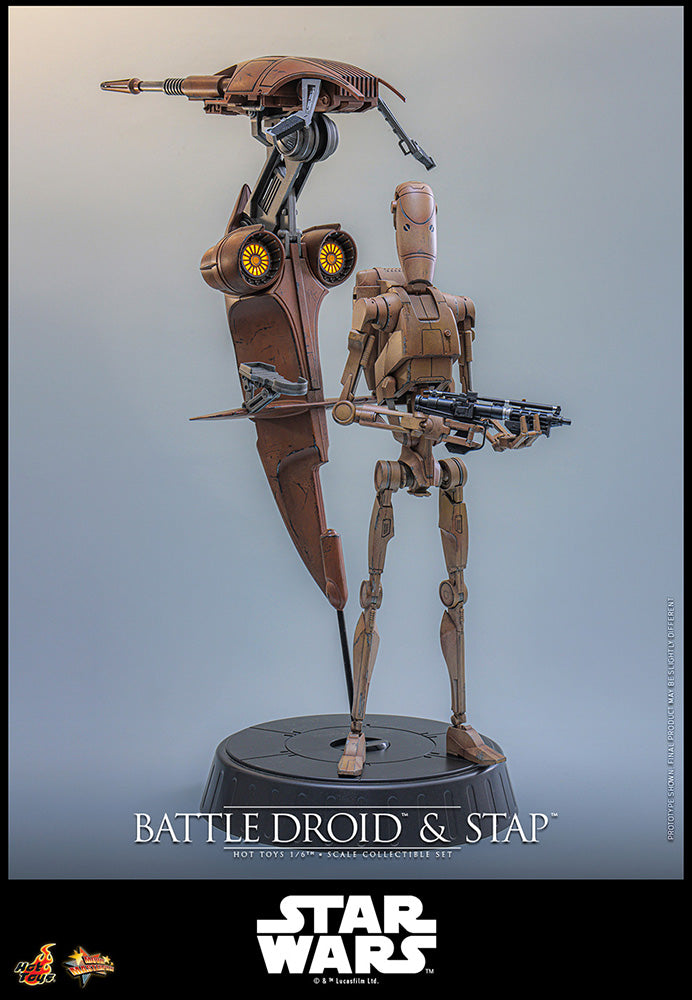 ムービー・マスターピース バトル・ドロイド＆STAP 1/6スケール