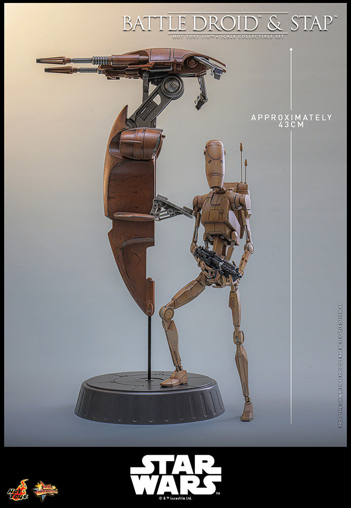 ムービー・マスターピース バトル・ドロイド＆STAP 1/6スケール