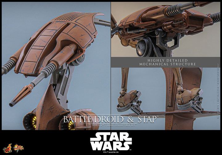 ムービー・マスターピース バトル・ドロイド＆STAP 1/6スケール