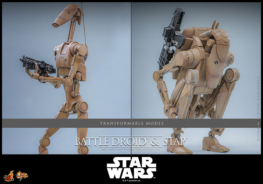 ムービー・マスターピース バトル・ドロイド＆STAP 1/6スケール