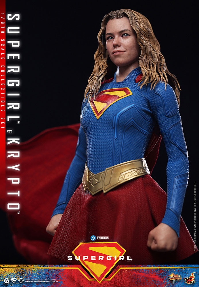 ムービー・マスターピース スーパーガール＆クリプト 1/6スケール