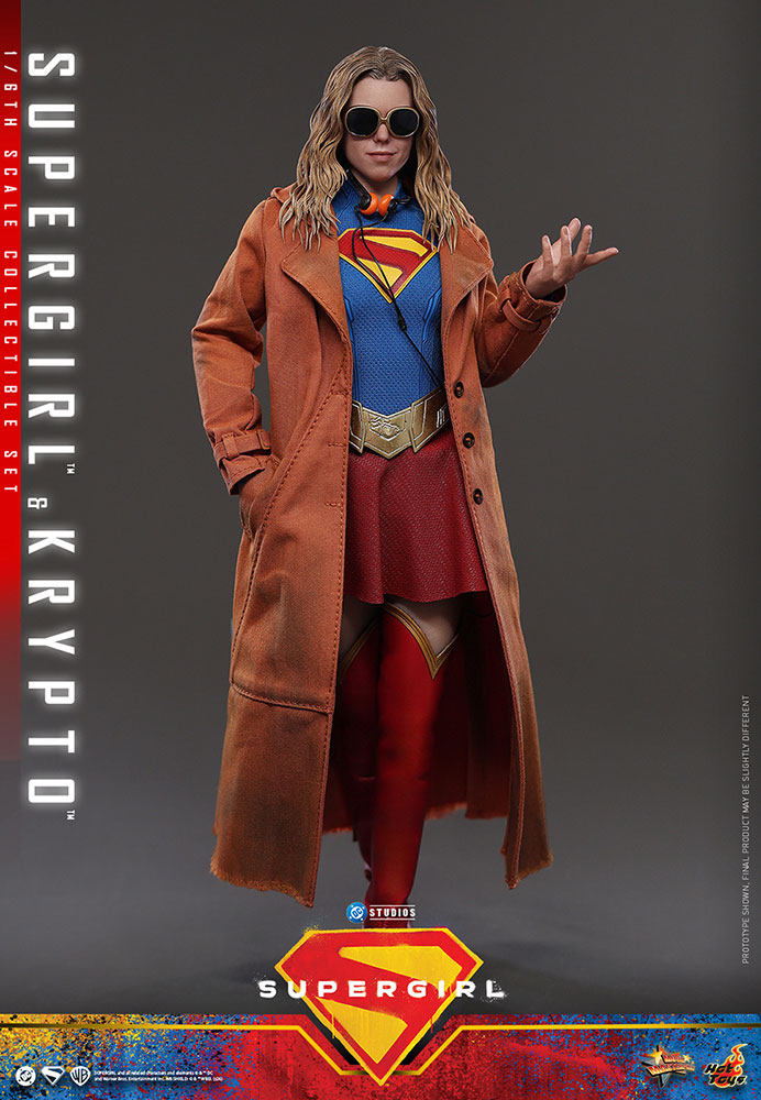 ムービー・マスターピース スーパーガール＆クリプト 1/6スケール