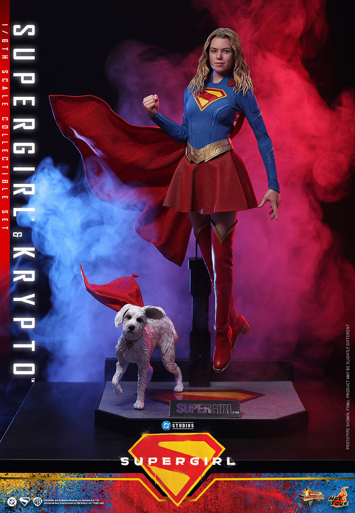 ムービー・マスターピース スーパーガール＆クリプト 1/6スケール