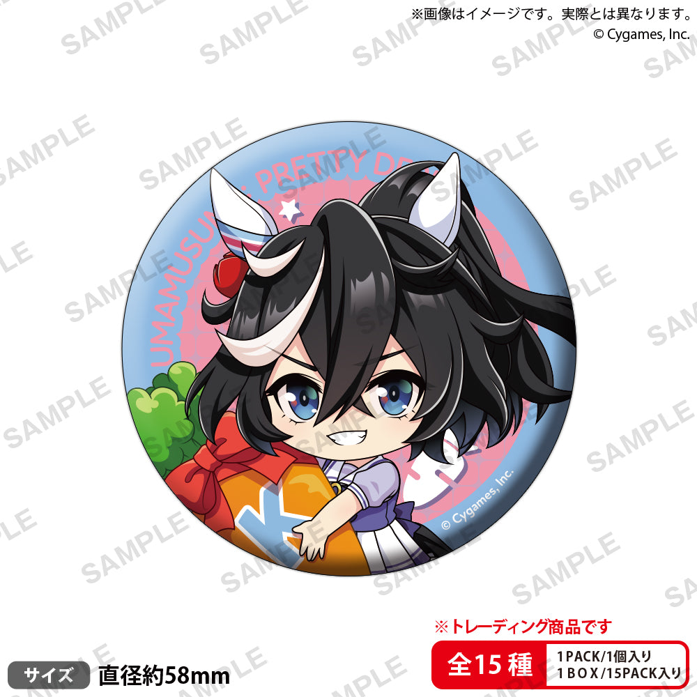 BOX販売]ウマ娘 プリティーダービー むぎゅみにトレーディング缶バッジ