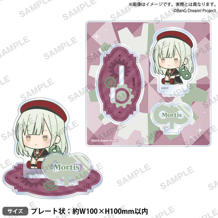BanG Dream! Ave Mujica ジオラマアクリルスタンドぺたっとねじまきver. Mortis