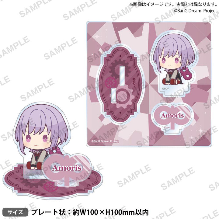 BanG Dream! Ave Mujica ジオラマアクリルスタンドぺたっとねじまきver. Amoris