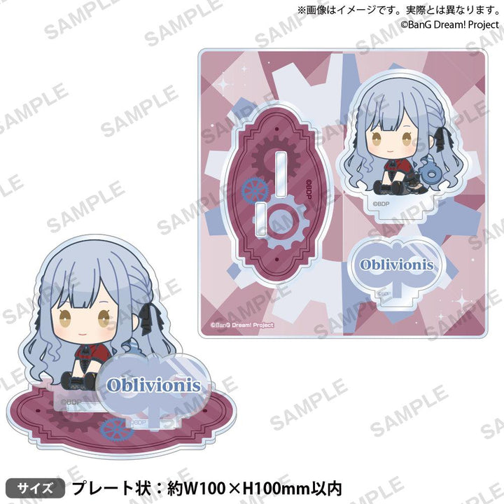 BanG Dream! Ave Mujica ジオラマアクリルスタンドぺたっとねじまきver. Oblivionis
