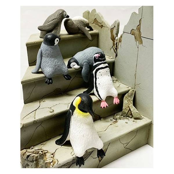 [BOX販売]ふちやすみ ペンギン -10個入りBOX-