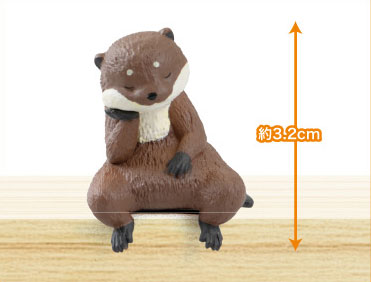 [BOX販売]ふちやすみコツメカワウソ -10個入りBOX-