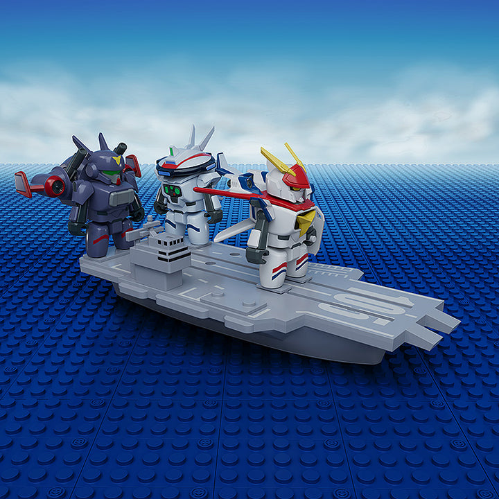 BRICKROID ドラグナー1(Opening ver.)＆空母セット