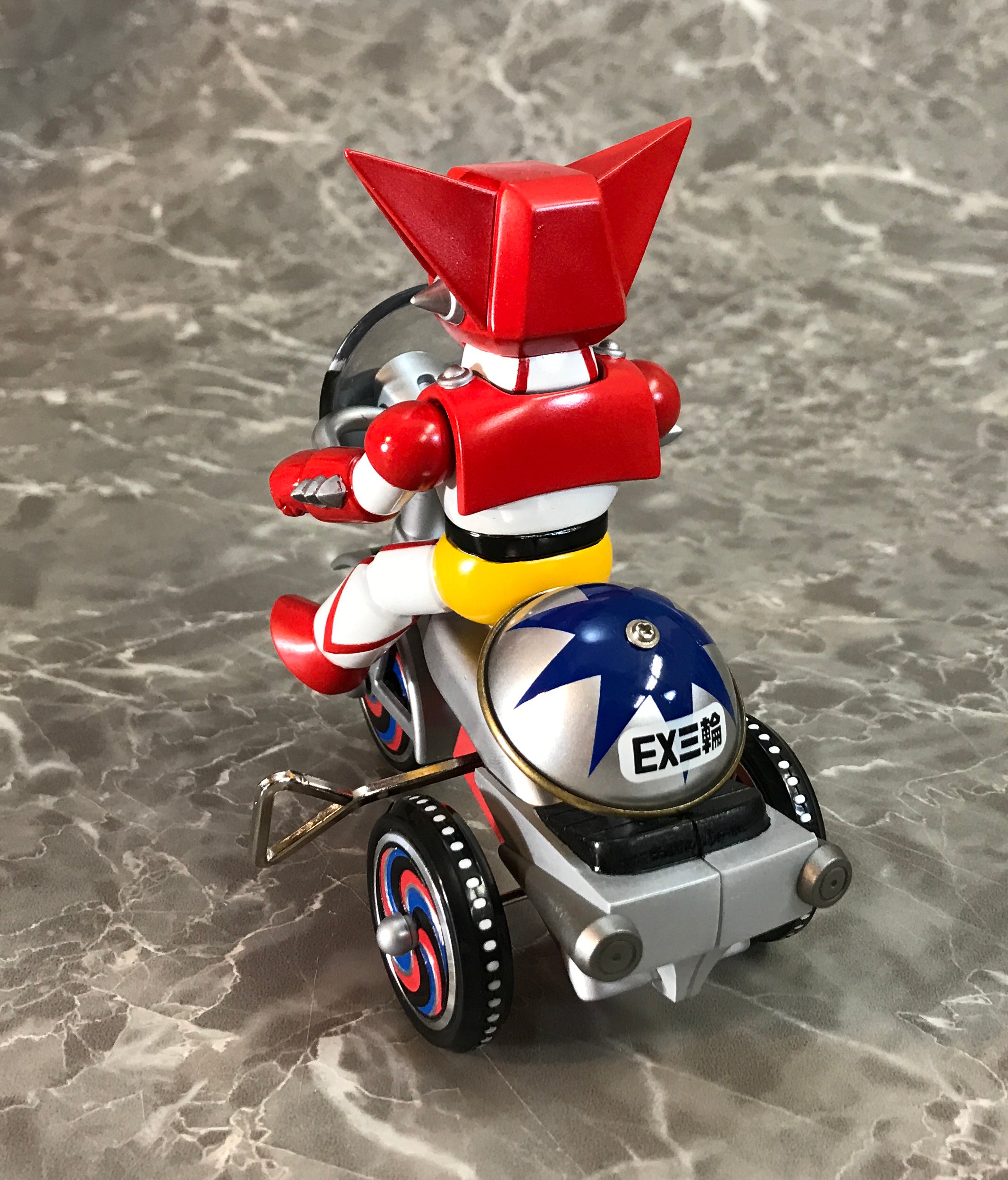 当時物 レトロ】 ポピー製 ゲッター1 ゲッターワン ゼンマイ歩行
