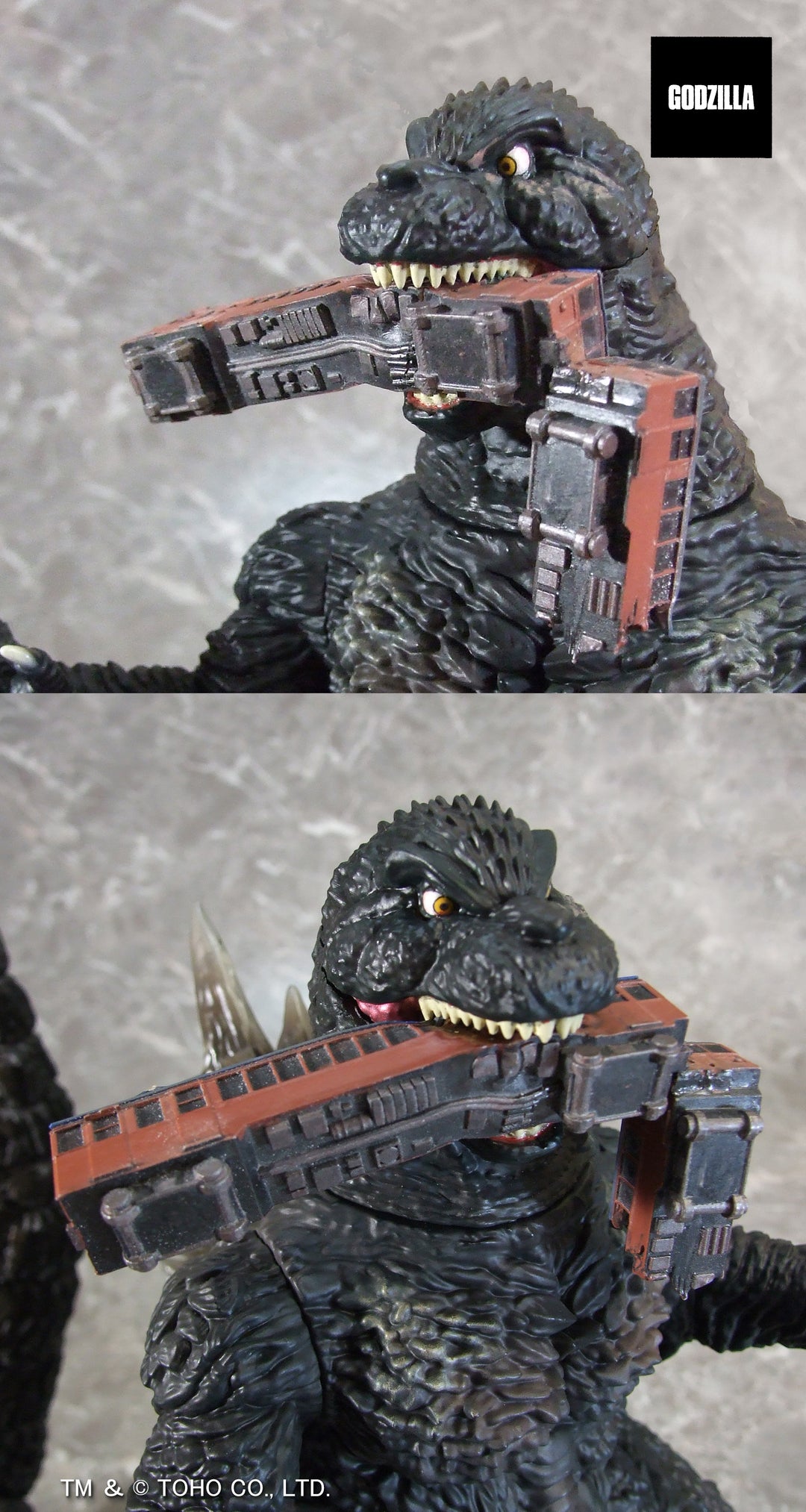 Gザウルス ゴジラ（2023）電車咬撃Ver.