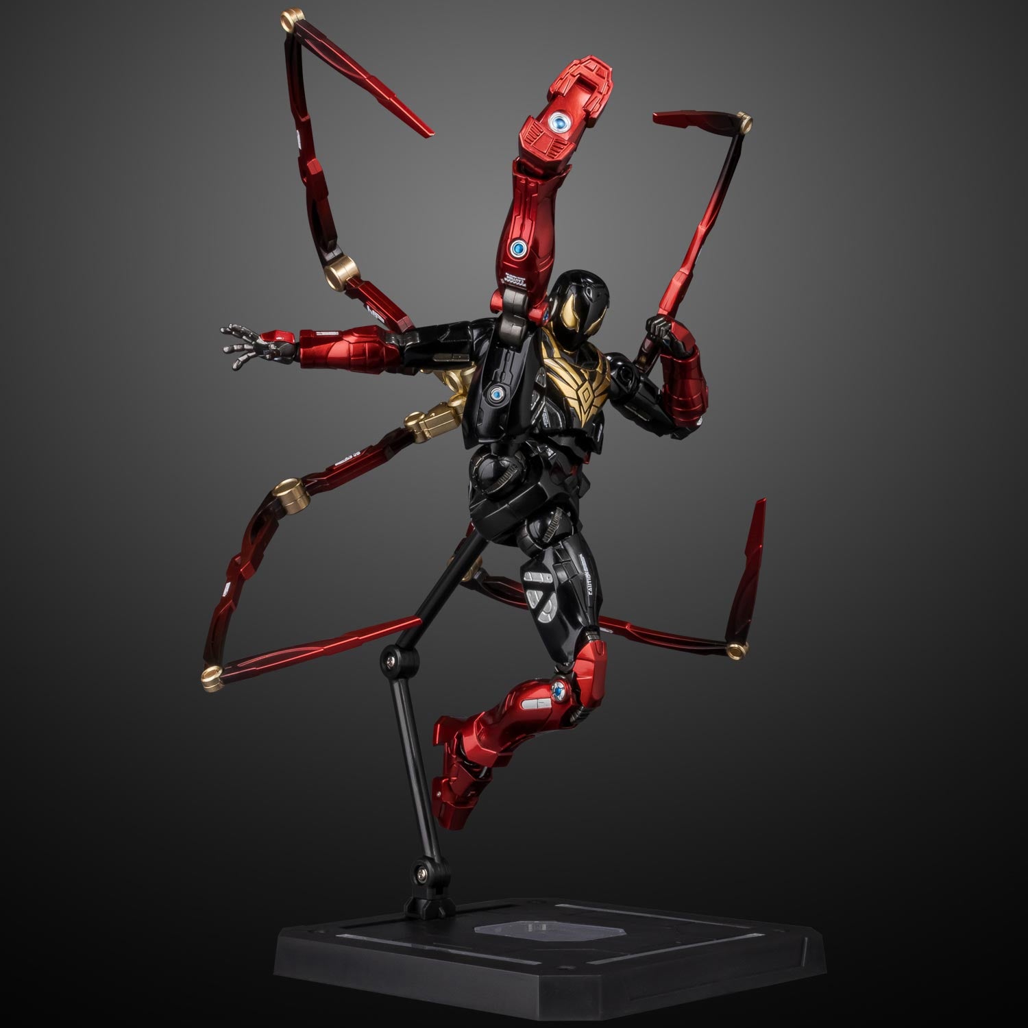 ジャンク現状品　ファイティングアーマー　アイアンスパイダー/アイアンマン欠品破損 ファイティングアーマー アイアン・スパイダー|千値練 | ユニオン