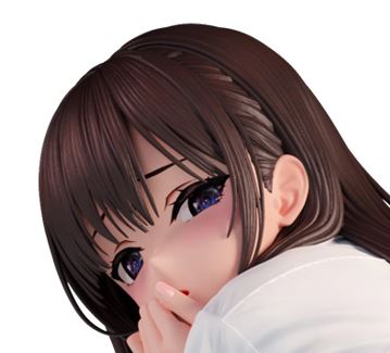 加瀬大輝 イラスト しゃがみJKさん 1/4スケール
