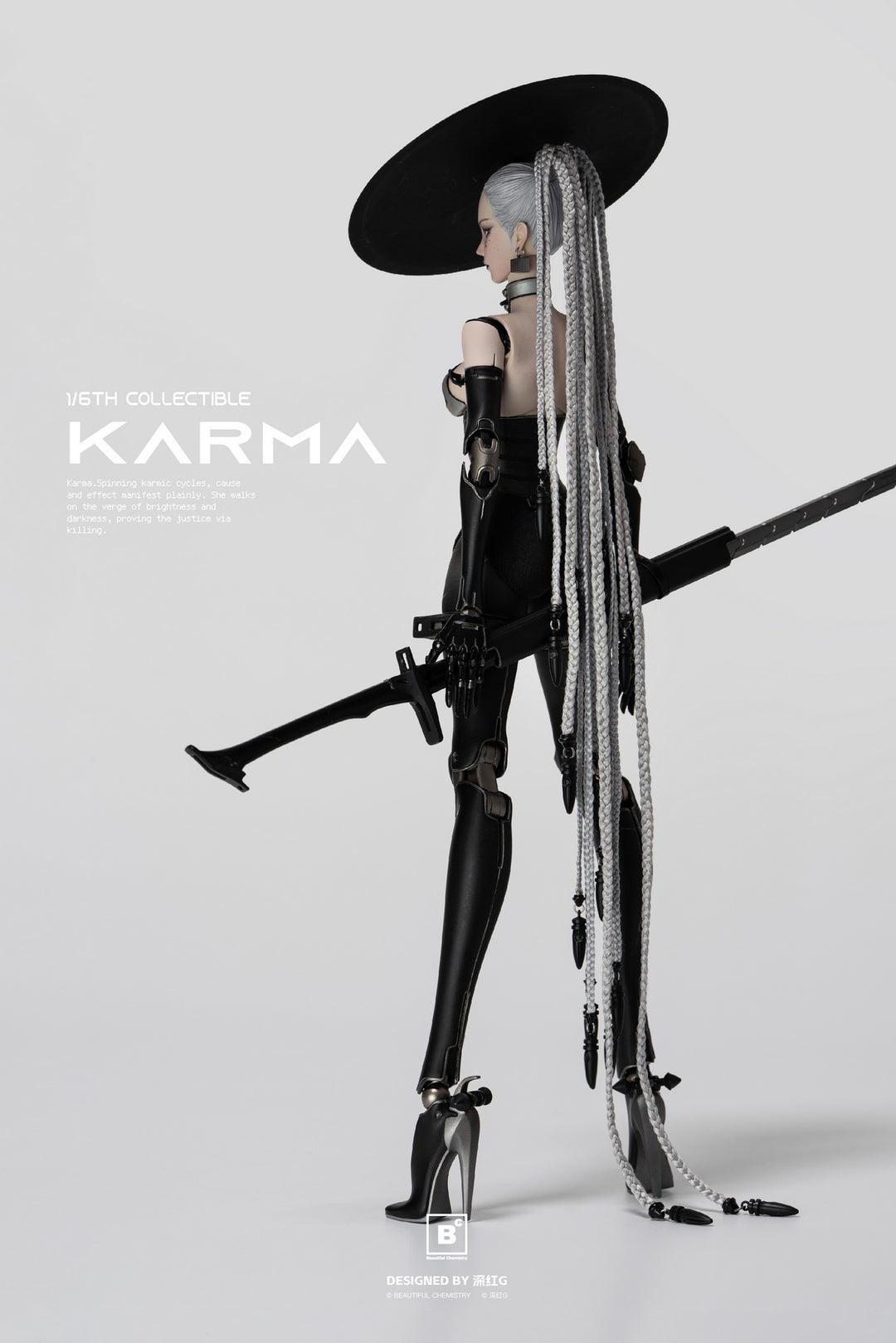 Beautiful Chemistry x Gu Junyi: Alba Series Original Collector-Grade Action Figure - KARMA 1/6スケール