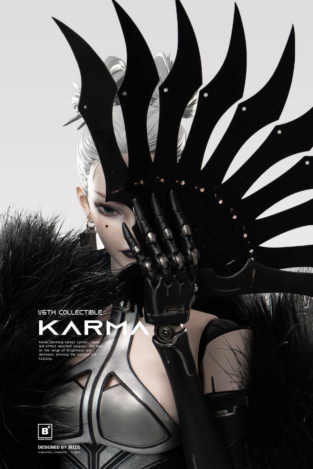 Beautiful Chemistry x Gu Junyi: Alba Series Original Collector-Grade Action Figure - KARMA 1/6スケール