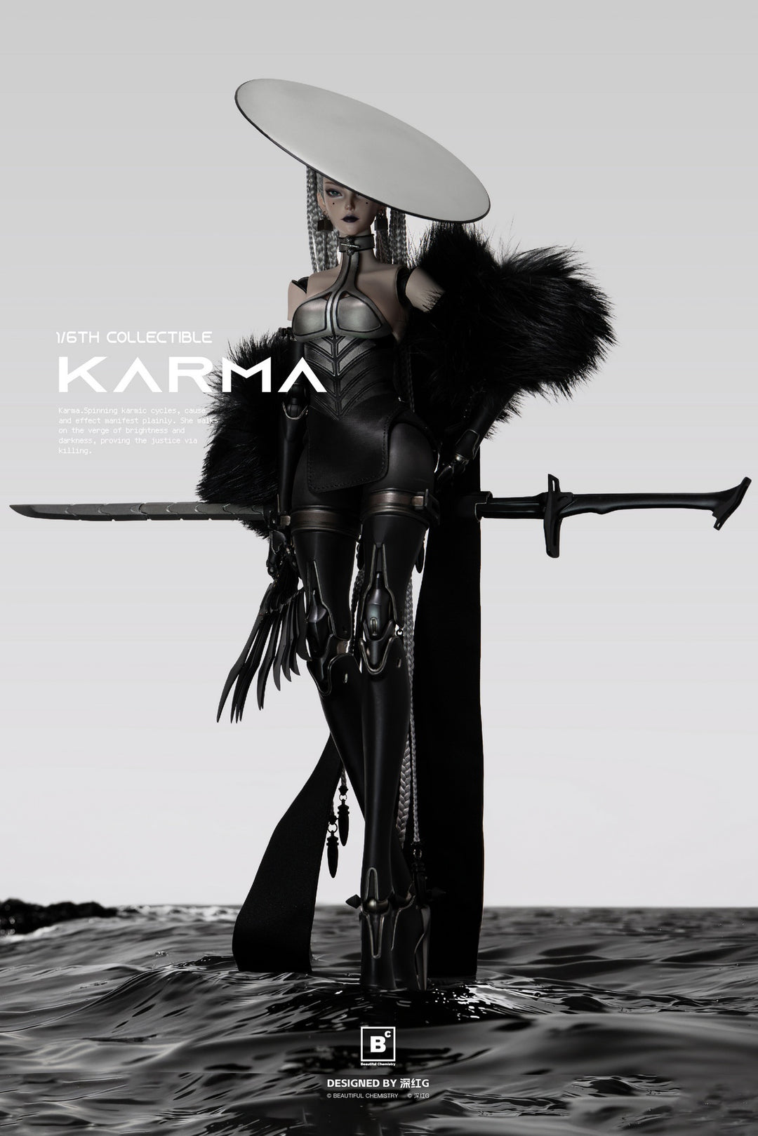 Beautiful Chemistry x Gu Junyi: Alba Series Original Collector-Grade Action Figure - KARMA 1/6スケール