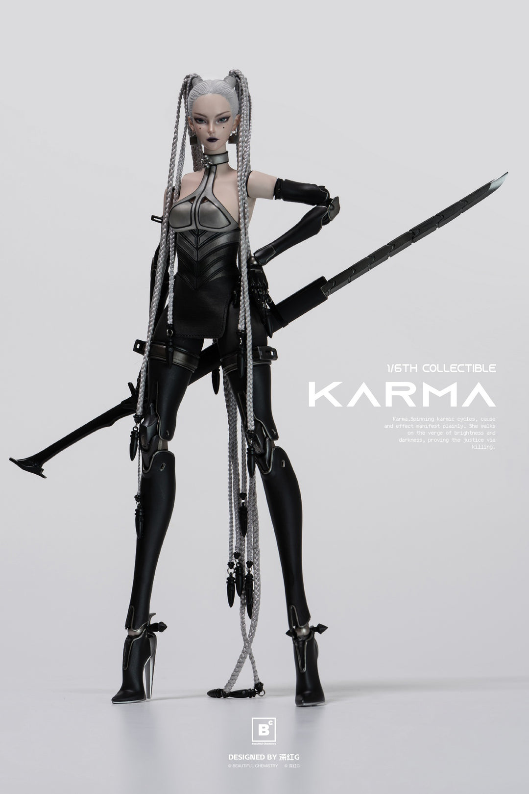 Beautiful Chemistry x Gu Junyi: Alba Series Original Collector-Grade Action Figure - KARMA 1/6スケール