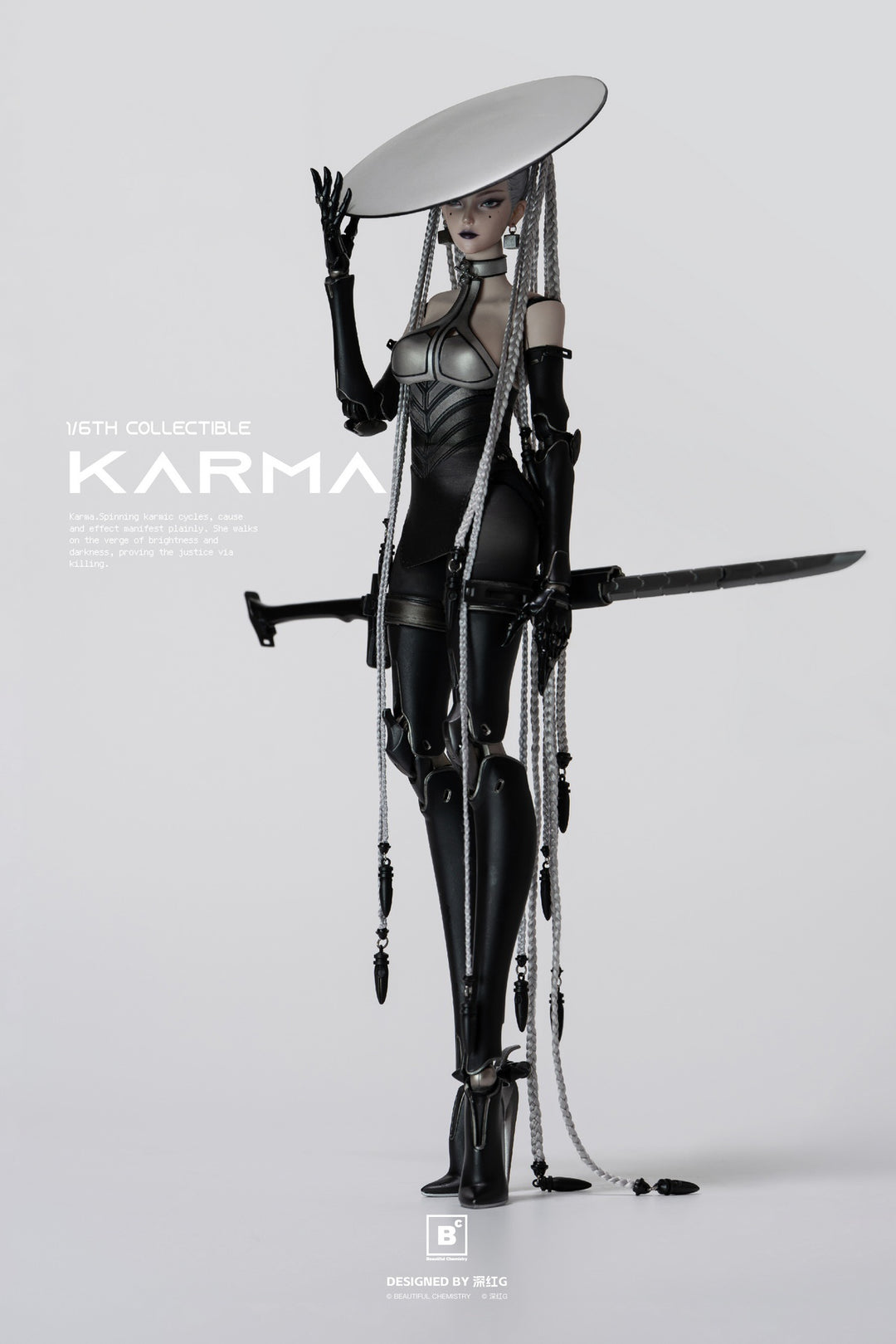 Beautiful Chemistry x Gu Junyi: Alba Series Original Collector-Grade Action Figure - KARMA 1/6スケール