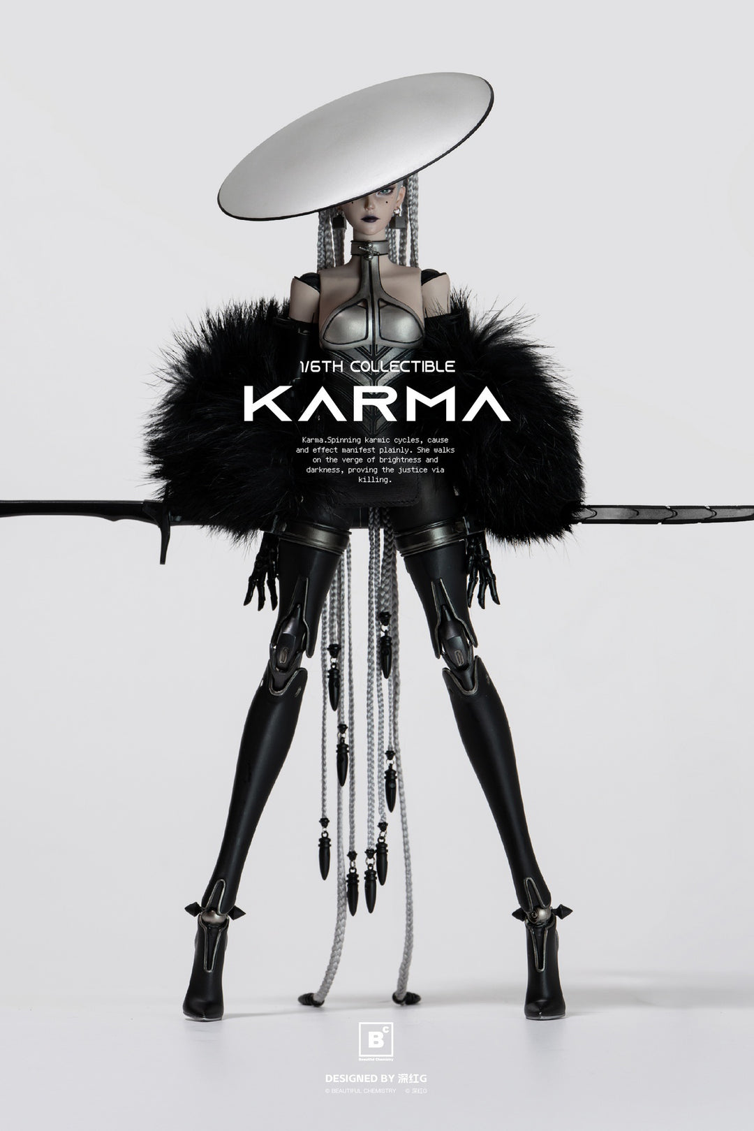 Beautiful Chemistry x Gu Junyi: Alba Series Original Collector-Grade Action Figure - KARMA 1/6スケール