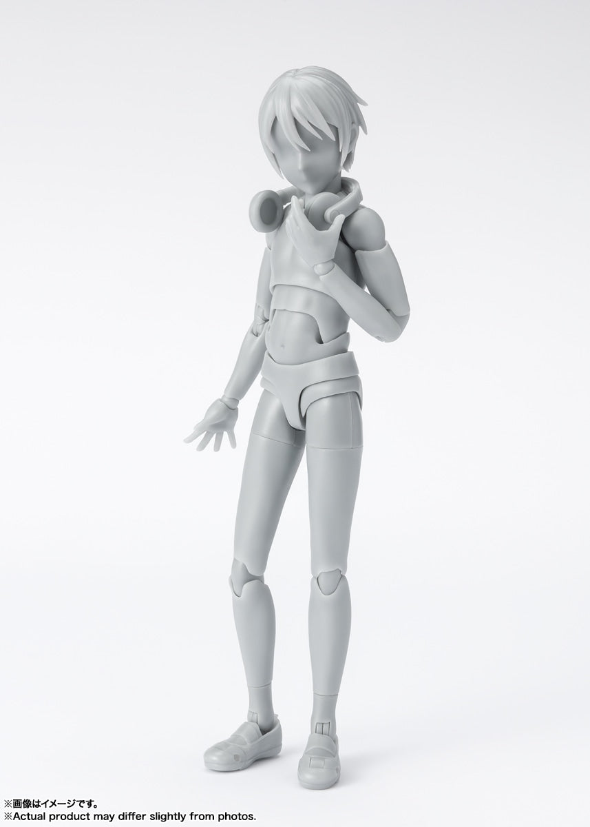 S.H.Figuarts ボディくん -スクールライフ- Edition DX SET (Gray Color Ver.)