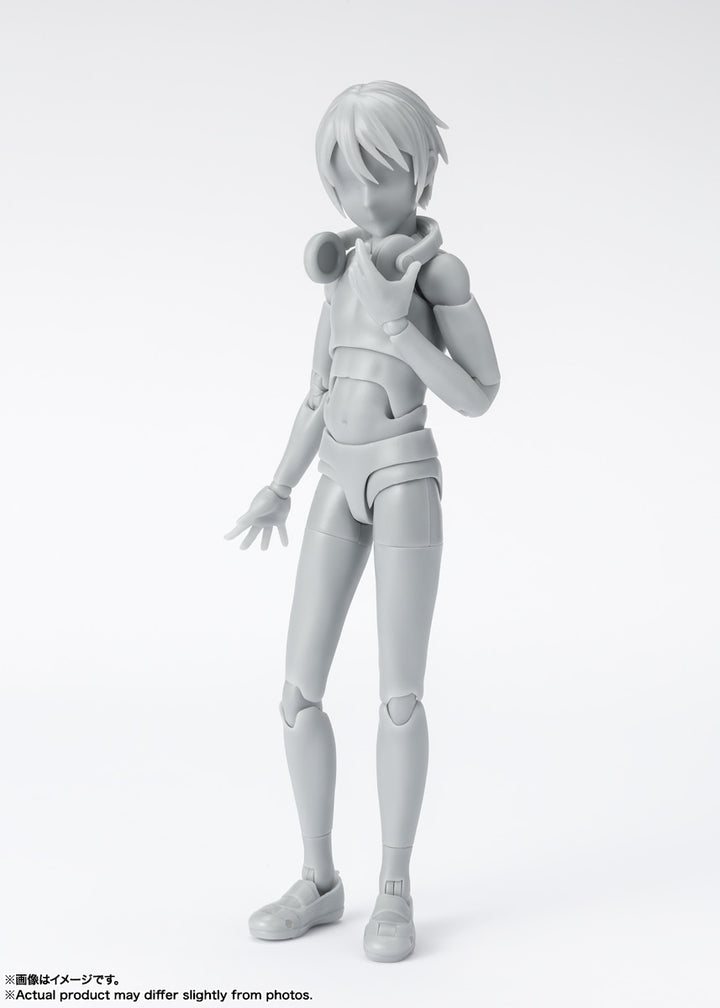 S.H.Figuarts ボディくん -スクールライフ- Edition DX SET (Gray Color Ver.)