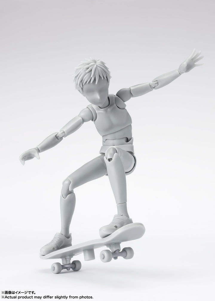 S.H.Figuarts ボディくん -スクールライフ- Edition DX SET (Gray Color Ver.)