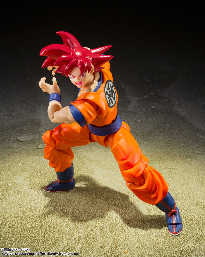 【再販】S.H.Figuarts スーパーサイヤ人ゴッド孫悟空-正しき心がもたらすサイヤ人の神-