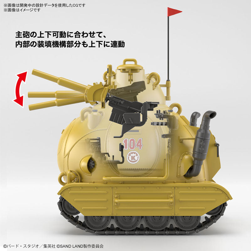 サンドランド国王軍戦車隊104号車 1/35スケール